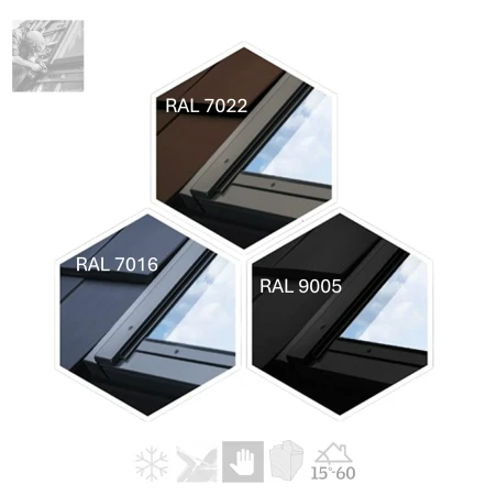 FAKRO Wohndachausstieg WGI 46x55 cm 46x75 cm RAL 7022 7016 9005_3_ e-roofline.de.webp