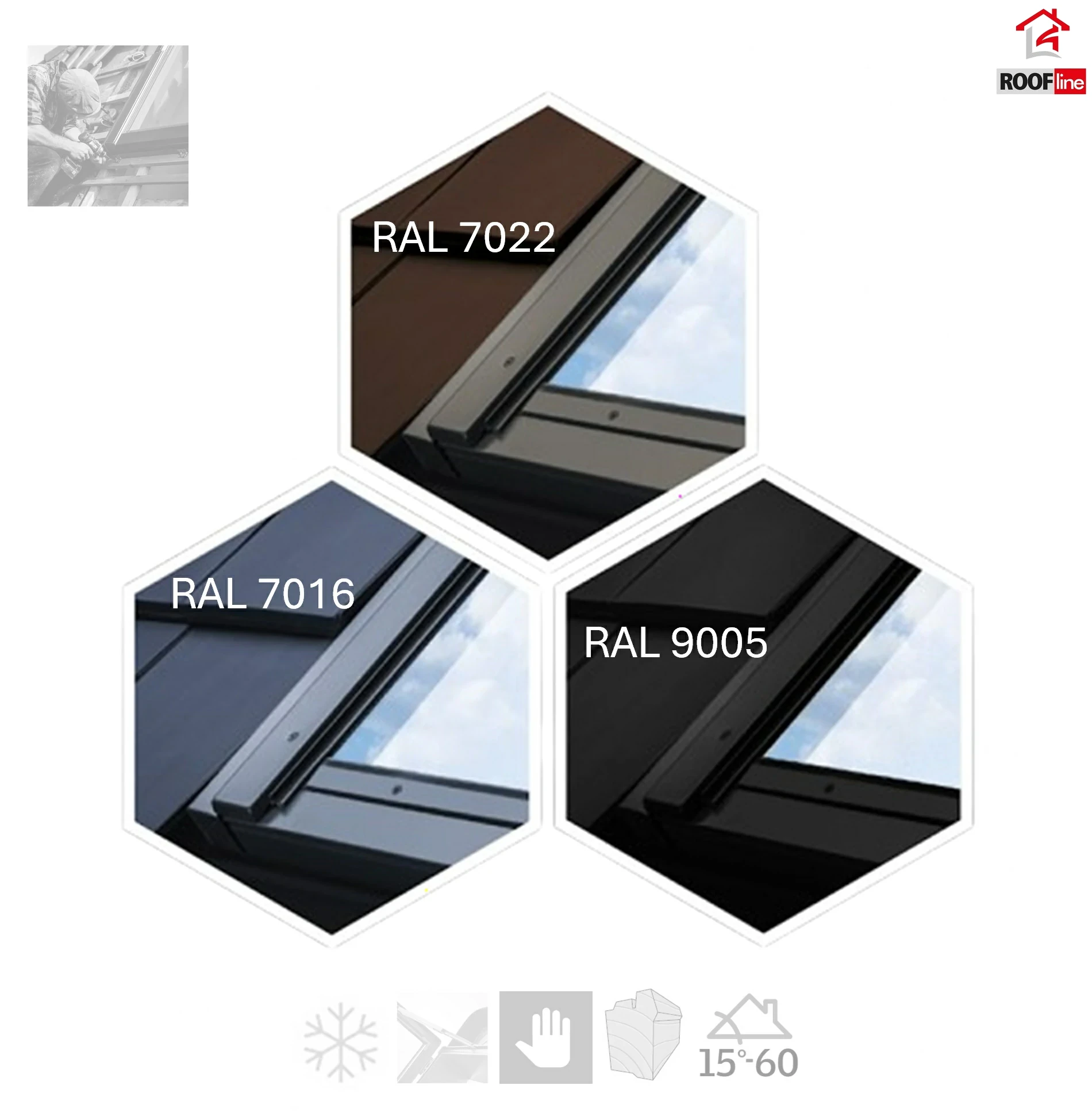 FAKRO Wohndachausstieg WGI 46x55 cm 46x75 cm RAL 7022 7016 9005_3_ e-roofline.de.webp