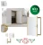 KRO Kniestocktür DWK 50x80 Weißer HDF-Platte_ e-roofline.de.webp