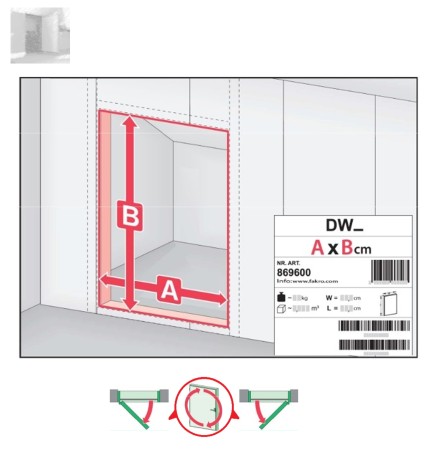 KRO Kniestocktür DWK 50x80 Weißer HDF-Platte_1_ e-roofline.de.jpg