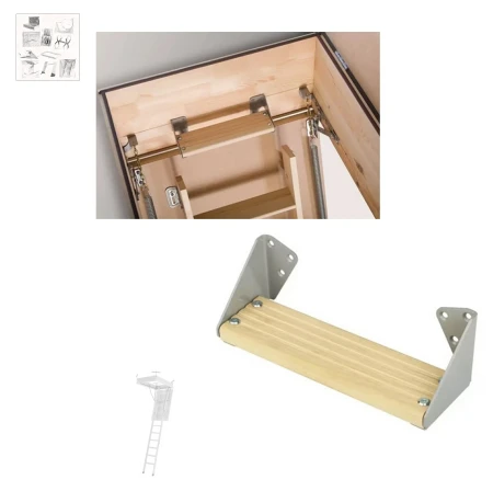 Zusätzliche LXT-Stufe LXT 280, Zubehör für FAKRO Dachbodentreppen_1_ e-roofline.de.webp