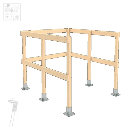 FAKRO LXB- P Lukenschutzgeländer 92x140,  Zubehör für FAKRO Dachbodentreppen _ e-roofline.de.webp