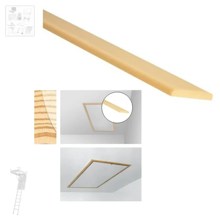FAKRO LXL-P Blendleisten, Kiefernholz Abschlussleisten _ e-roofline.de.webp