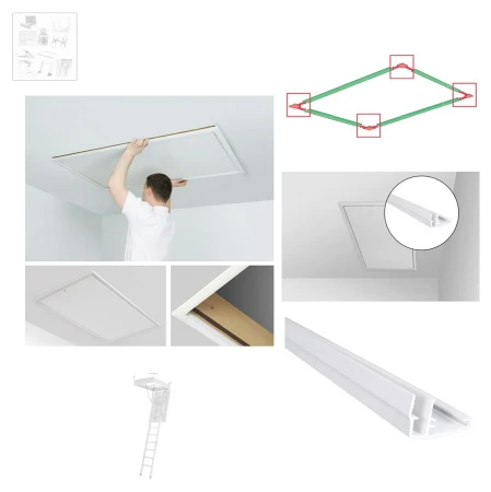 FAKRO LXL-PVC Blendleisten,  Zubehör für FAKRO Bodentreppen _ e-roofline.de.webp
