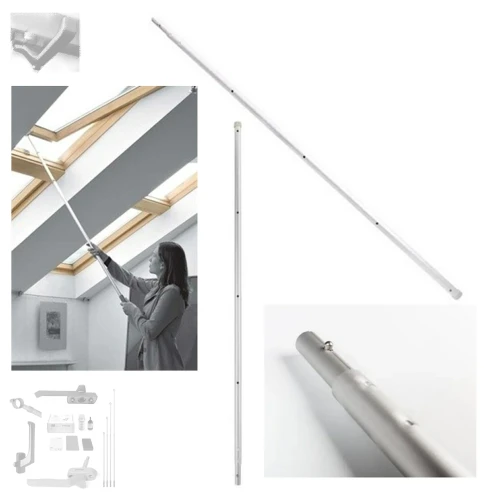 Zum Produkt  FAKRO Verlängerungsstange ZSP, ZSP-Verlängerung für ZST-Stange Die Verlängerungsstange ZSP kann auf 246, 274, 302, max 330 cm verlängert werden, Zubehör für FAKRO Dachfenster *