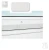ROTO ZUB ADP Abdeckplatte für Griff Designo Weiß R6 R8 K 9016, Dachfenster Zubehör_ _ e-roofline.de.webp