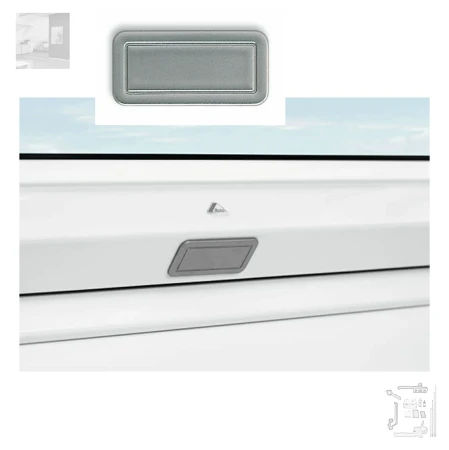 ROTO ZUB ADP Abdeckplatte für Griff Schiefergrau Designo GREY R6 R8 H RAL 7015 Dachfenster Zubehör _ e-roofline.de.webp