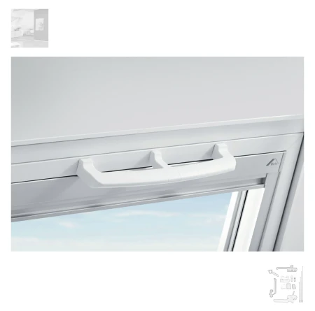 ROTO Griff ZUB GRF Q_ WHITE Weiß, Für alle RotoQ Dachfenster_ e-roofline.de.webp