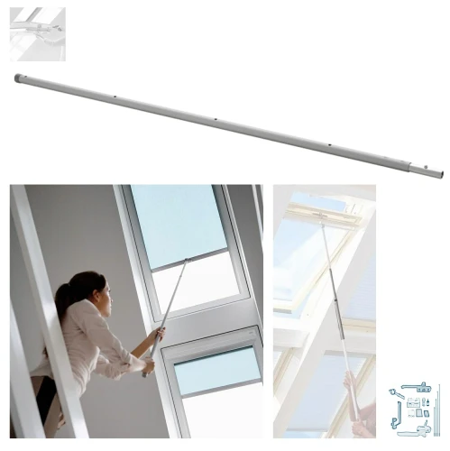 Zum Produkt VELUX ZCT 100 Verlängerung 100 cm für Teleskop-Bedienungsstange für VELUX Schwingfenster, Manuelles Bedienungs-Zubehör für VELUX Fenster *