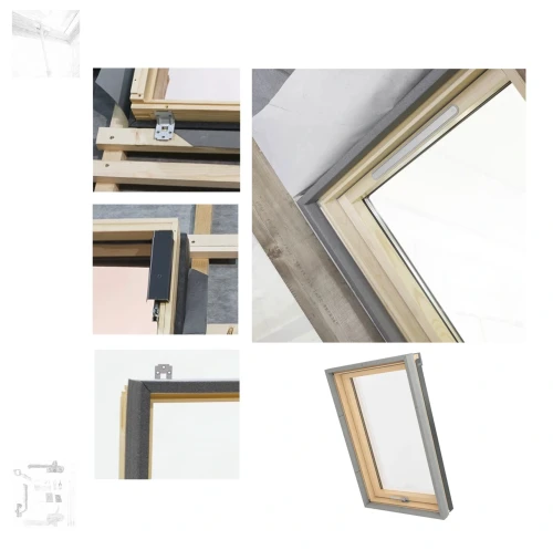 Zum Produkt Dakea / Rooflite IFC/IFCS Isolierschaumkragen (IFC) zur Abdichtung des Zwischenraumes zwischen Fenster und Sparren (für SOLID- und TRIO-Fenster) Isolierband, Wärmedämmband, Zubehör für Dachfenster._
