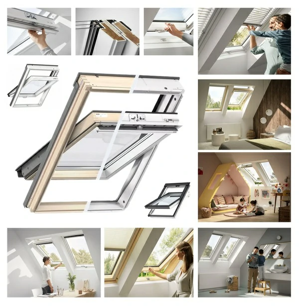 Die neuen Dachfenster von VELUX Standard Plus GLU 0064 sind ein Durchbruch auf dem Markt für Fensterschreinereien